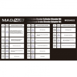 Zestaw 15 adapterów do wymiany płynu hamulcowego aluminiowe
